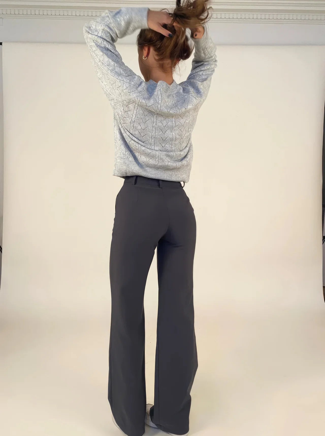 Iris Pants | Wide-Leg High Waisted Trousers for Women