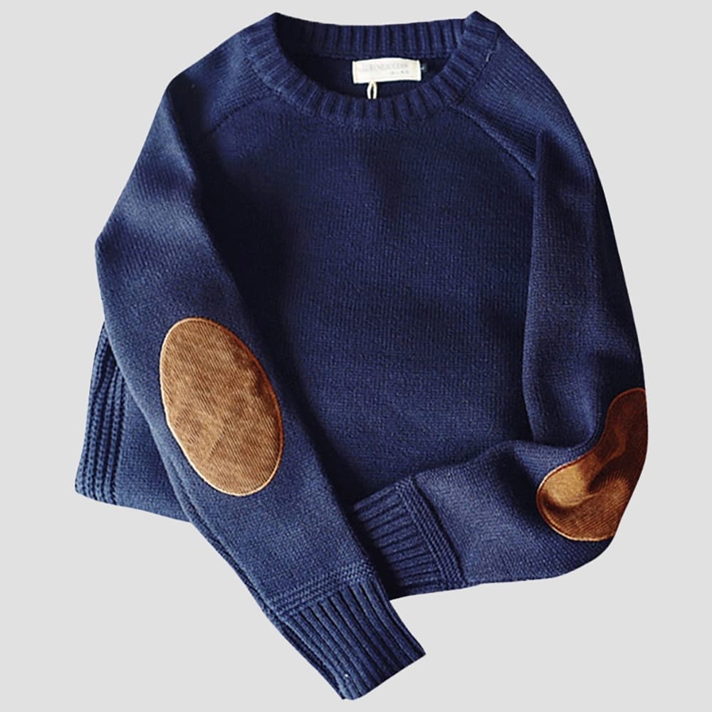 Jack Wool Pullover Sweater | Crewneck Relaxed Fit Sweater