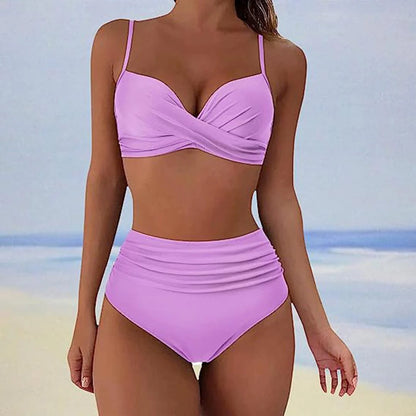 Jazlyn Bikini | Stylish High Waist Bikini Set