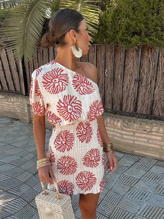 Keira Dress | Stylish One-Shoulder Summer Dress