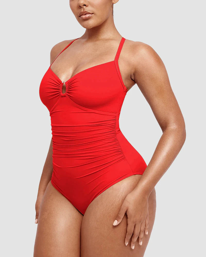 Lexi Swimwear | Sculpt U-Ring Cut Out Shaping Swimsuit
