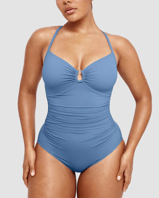 Lexi Swimwear | Sculpt U-Ring Cut Out Shaping Swimsuit