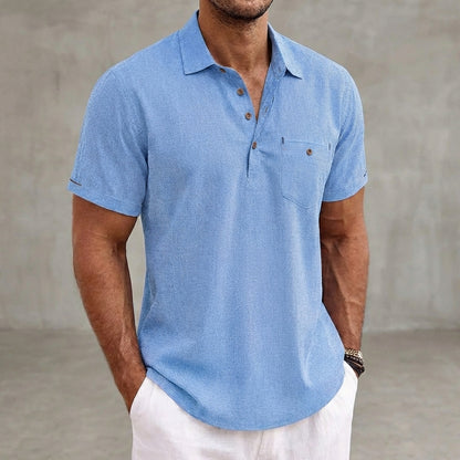 Theodore Regular Fit Polo Shirt | Collared Button Placket Polo Shirt
