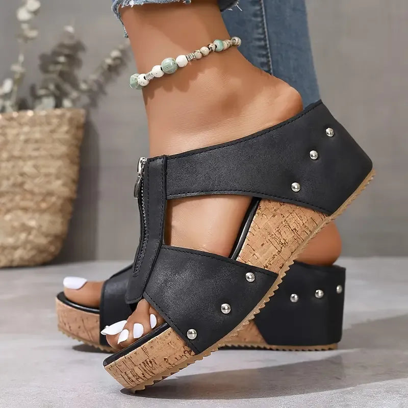 Liora Sandals | Classic Platform Sandals
