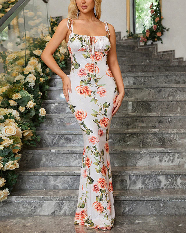 Louisa Dress | Summer Floral Maxi Dress