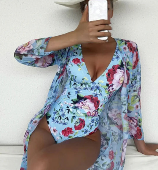 Lydie Swimwear | Botanical Floral Print Swimsuit