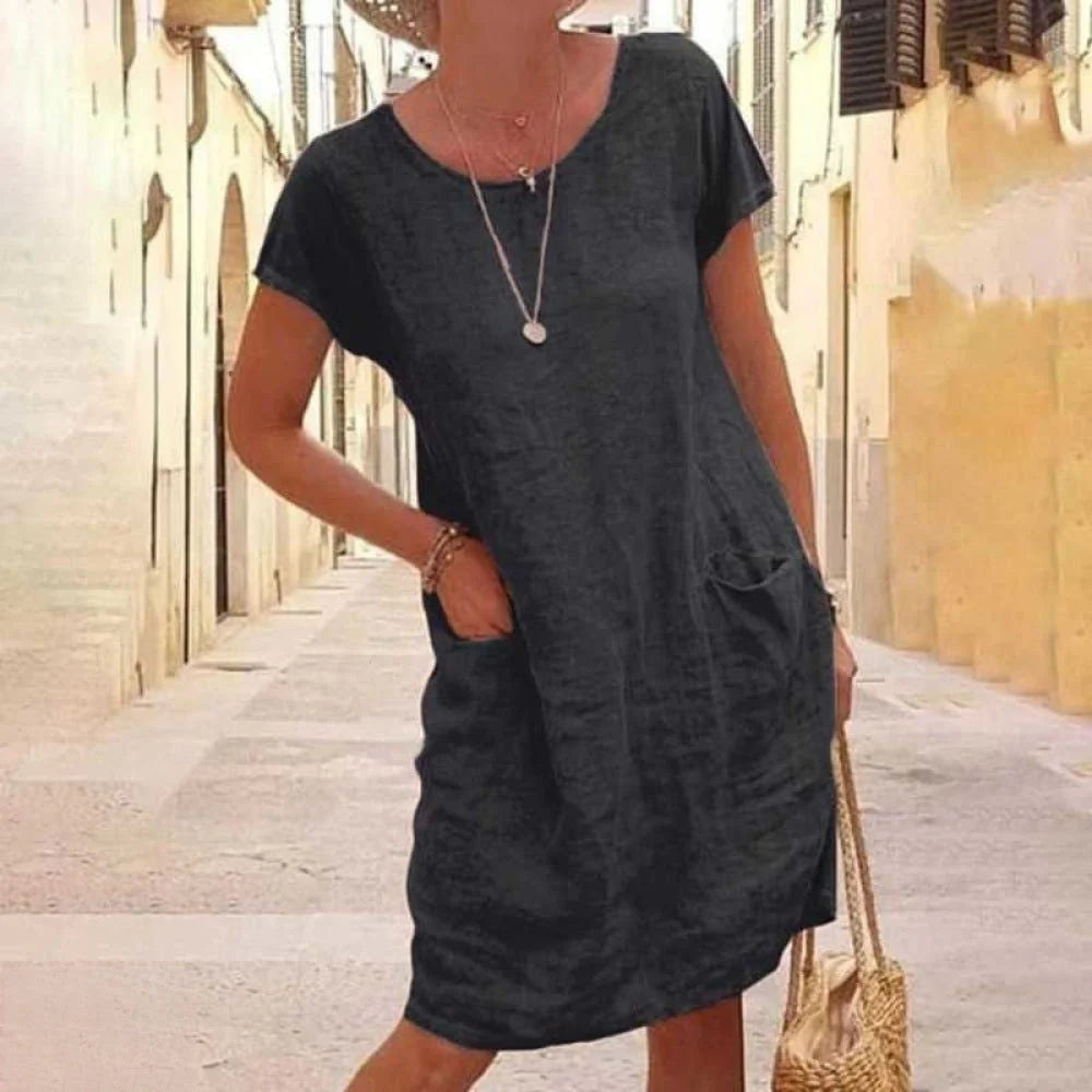 Macee Dress | Casual Knee-Length Summer Shirt Dress