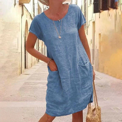 Macee Dress | Casual Knee-Length Summer Shirt Dress
