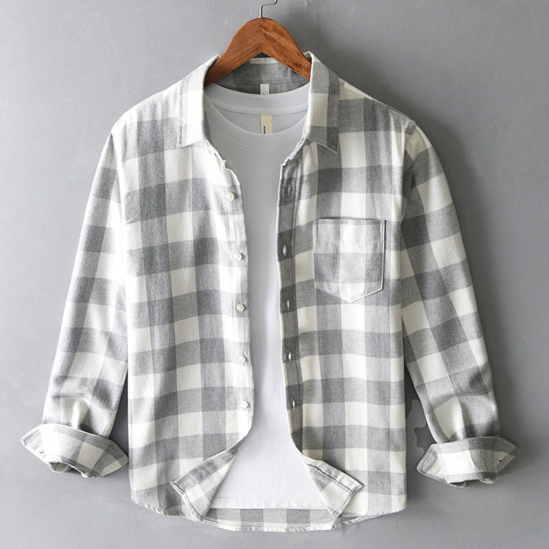Oscar Regular Fit Button-Up Shirt | Check Pattern Collared Shirt