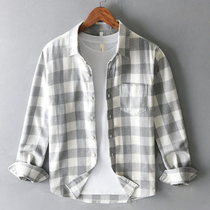 Oscar Regular Fit Button-Up Shirt | Check Pattern Collared Shirt