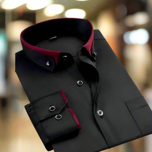 Arthur Regular Fit Shirt | Collared Long Sleeve Shirt