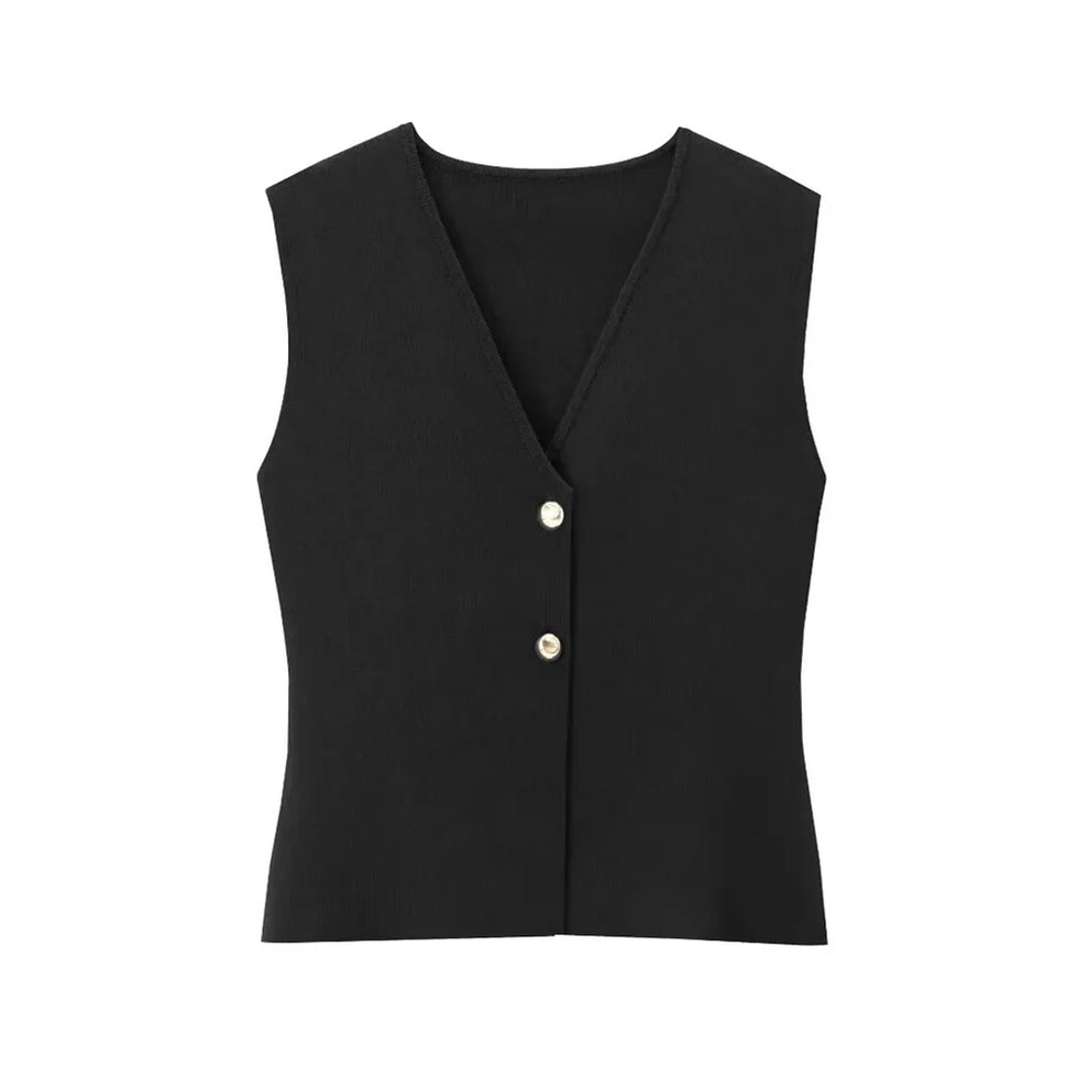 Matilda Top | Women's Sleeveless Gilet Top