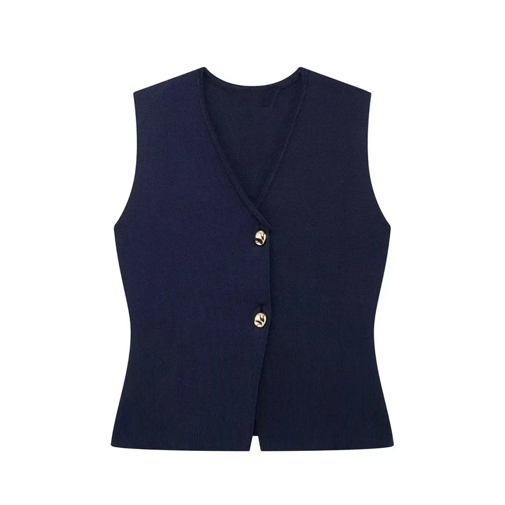 Matilda Top | Women's Sleeveless Gilet Top