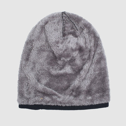 Arthur Relaxed Fit Beanie | Chevron Pattern Ribbed Brim Beanie