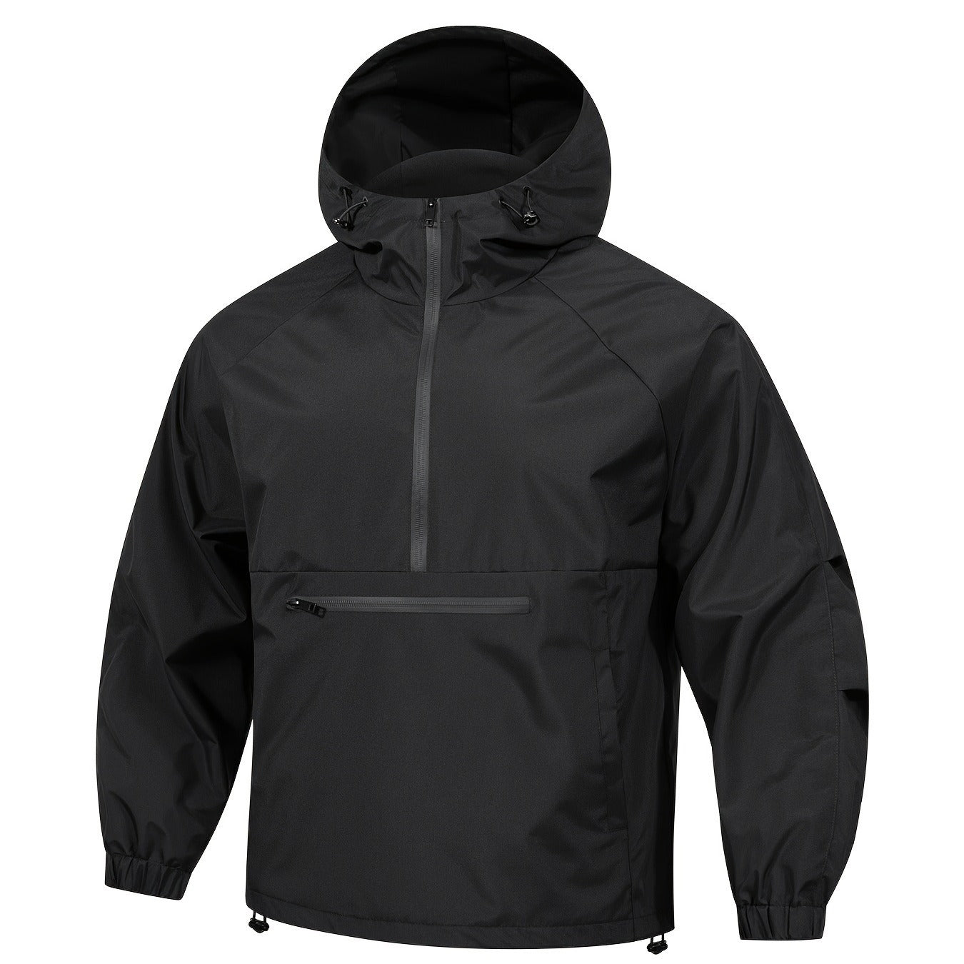 Men’s Jacket – Relaxed Fit – Half-Zip – Breathable - Water-Resistant Outerwear