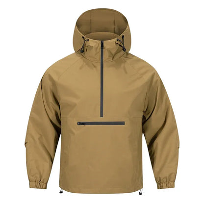 Men’s Jacket – Relaxed Fit – Half-Zip – Breathable - Water-Resistant Outerwear