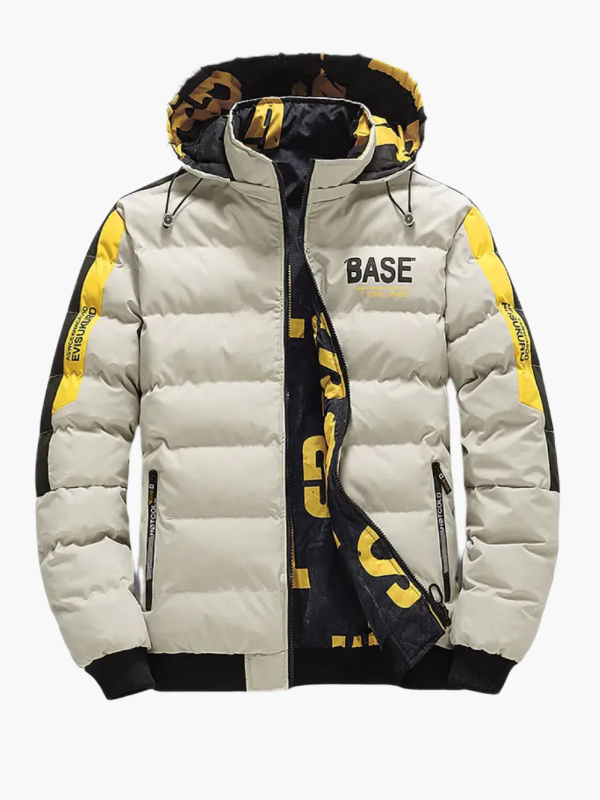 Men’s Puffer Jacket – Regular Fit – Water-Repellent – Hooded – Quilted Urban Style