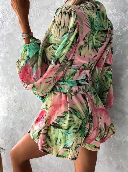 Nayra Romper | Boho Lace Playsuit - Summer Beach Romper