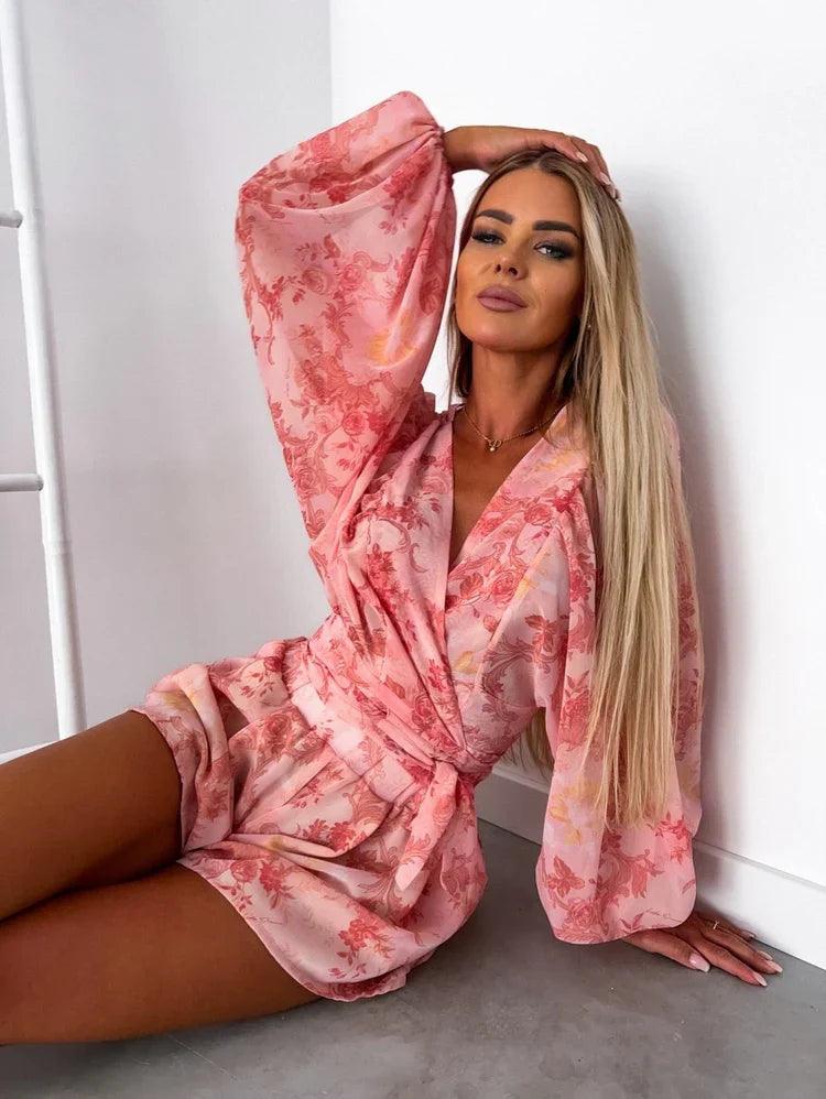 Nayra Romper | Boho Lace Playsuit - Summer Beach Romper