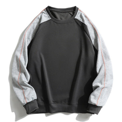 Harry Relaxed Fit Sweatshirt | Colorblock Crewneck Sweatshirt