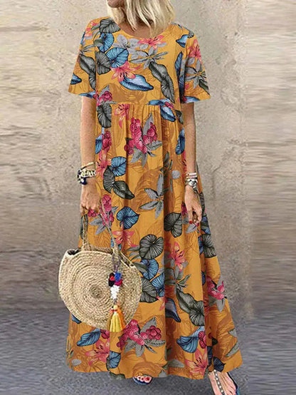 Osanna Dress | Floral Boho Summer Maxi Dress