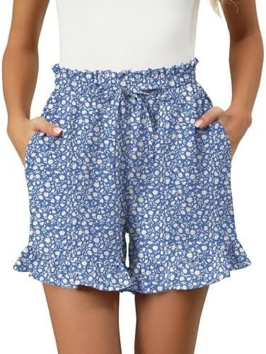 Paityn Shorts | Ruffle Hem Cotton Shorts