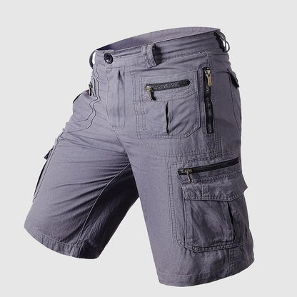 Pascalle Cargo Shorts | Men's Knee-Length Multi-Pocket Utility Shorts