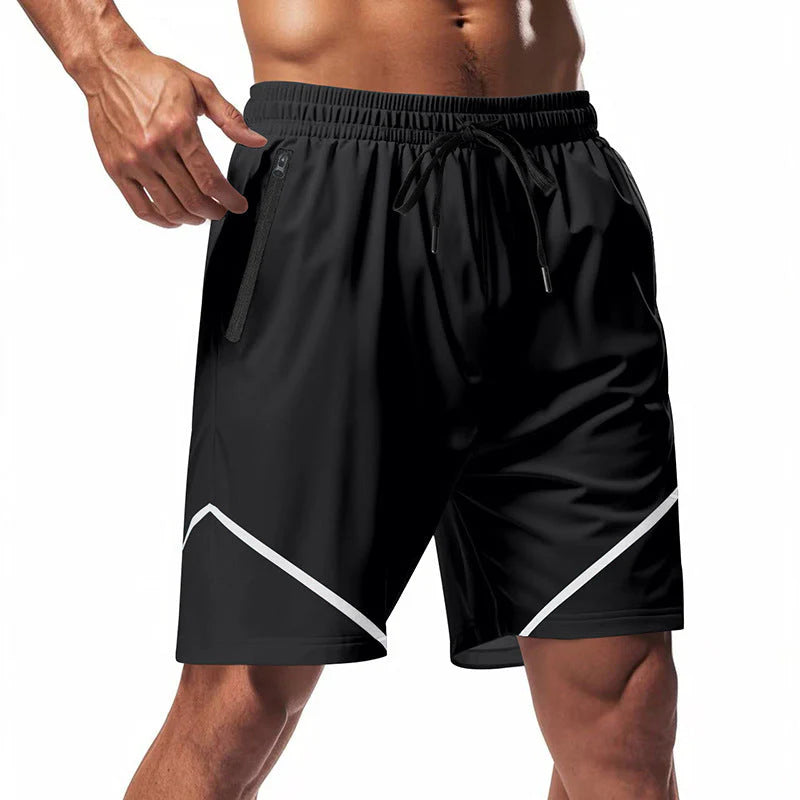 Paskal Athletic Shorts | Men's Quick-Dry Knee-Length Training Shorts