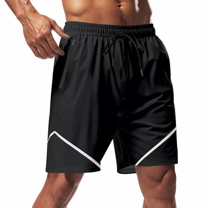 Paskal Athletic Shorts | Men's Quick-Dry Knee-Length Training Shorts