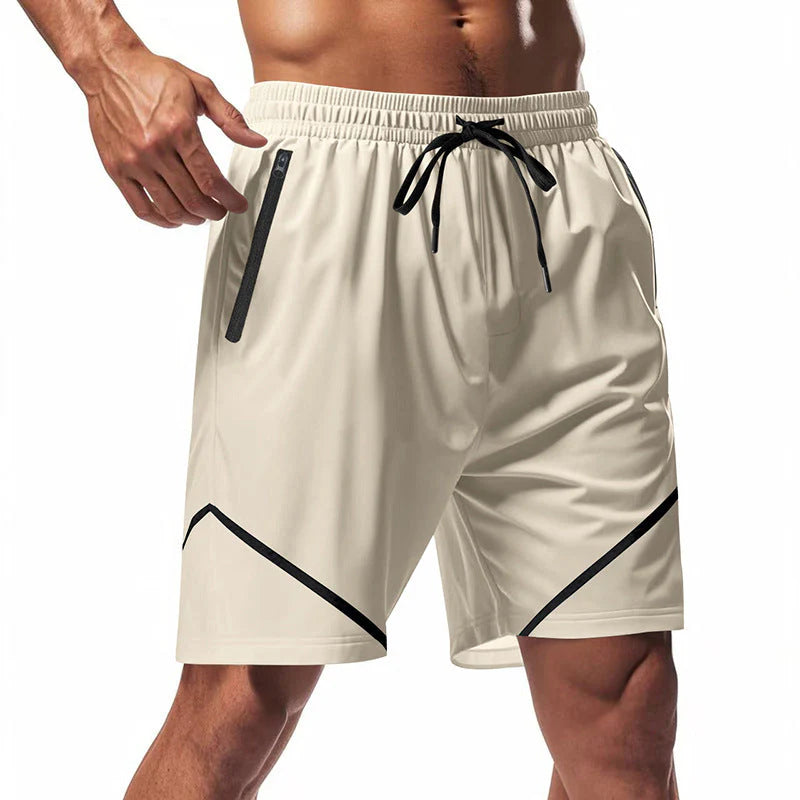 Paskal Athletic Shorts | Men's Quick-Dry Knee-Length Training Shorts