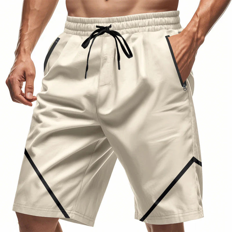 Paskal Athletic Shorts | Men's Quick-Dry Knee-Length Training Shorts