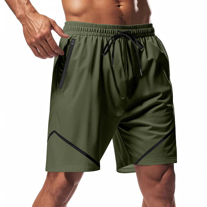 Paskal Athletic Shorts | Men's Quick-Dry Knee-Length Training Shorts
