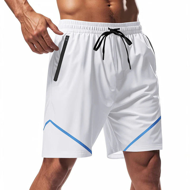 Paskal Athletic Shorts | Men's Quick-Dry Knee-Length Training Shorts