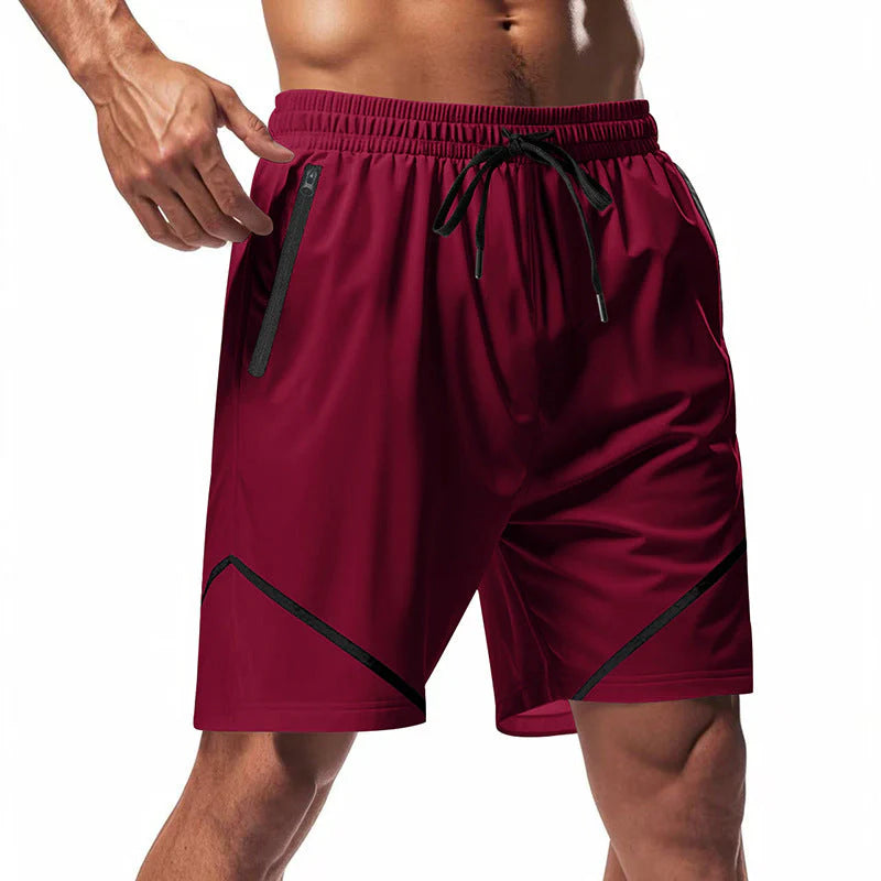 Paskal Athletic Shorts | Men's Quick-Dry Knee-Length Training Shorts