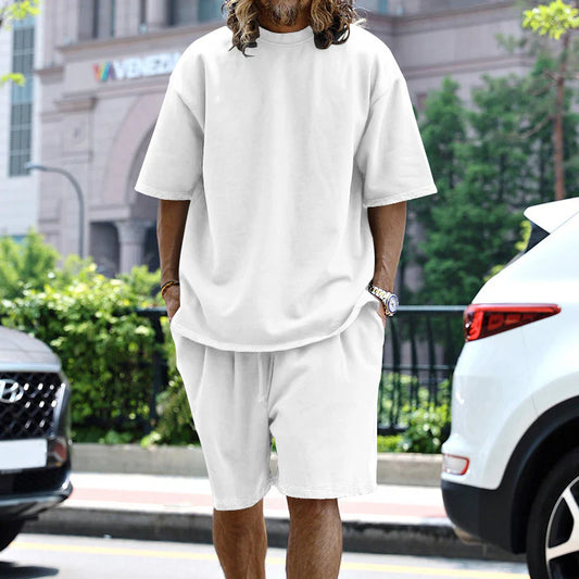 Patrick Men's Loungewear Set | Oversized Tee & Shorts