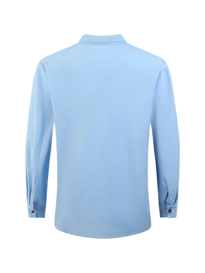 Peter Men’s Beachwear Set | Button-Up Shirt & Trousers