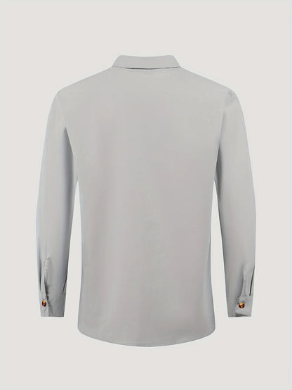Peter Men’s Beachwear Set | Button-Up Shirt & Trousers