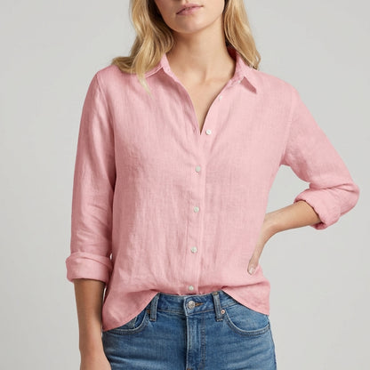 Isla Relaxed Fit Blouse | Floral Long Sleeve Blouse