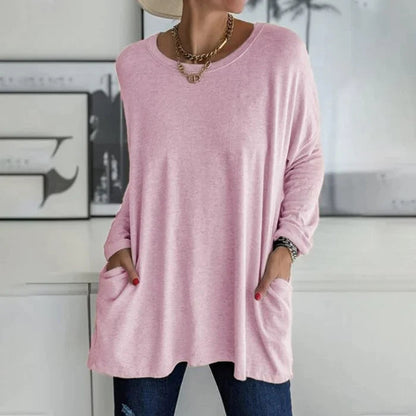 Qasmina Tunic | Women's Autumn Oversized Long Sleeve Tunic