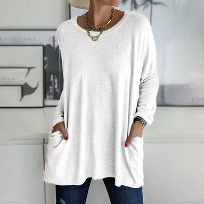 Qasmina Tunic | Women's Autumn Oversized Long Sleeve Tunic