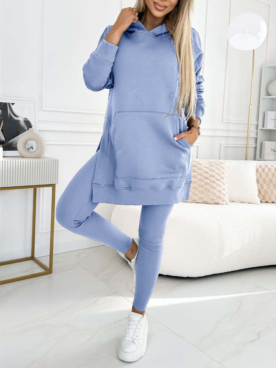 Qessiah Set | Women's Winter Hoodie & Leggings Loungewear