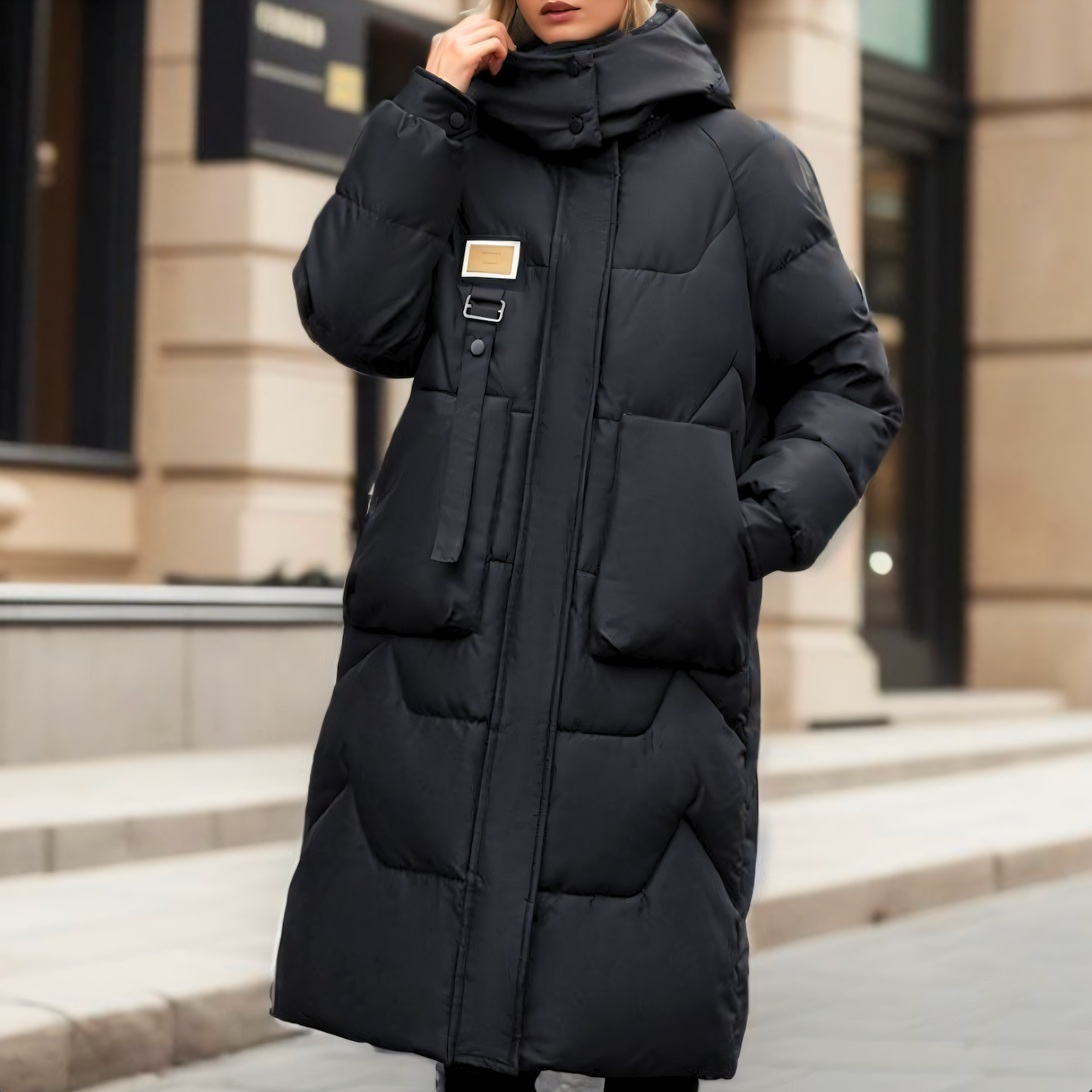 Qienna Coat | Women's Winter Long Puffy Coat