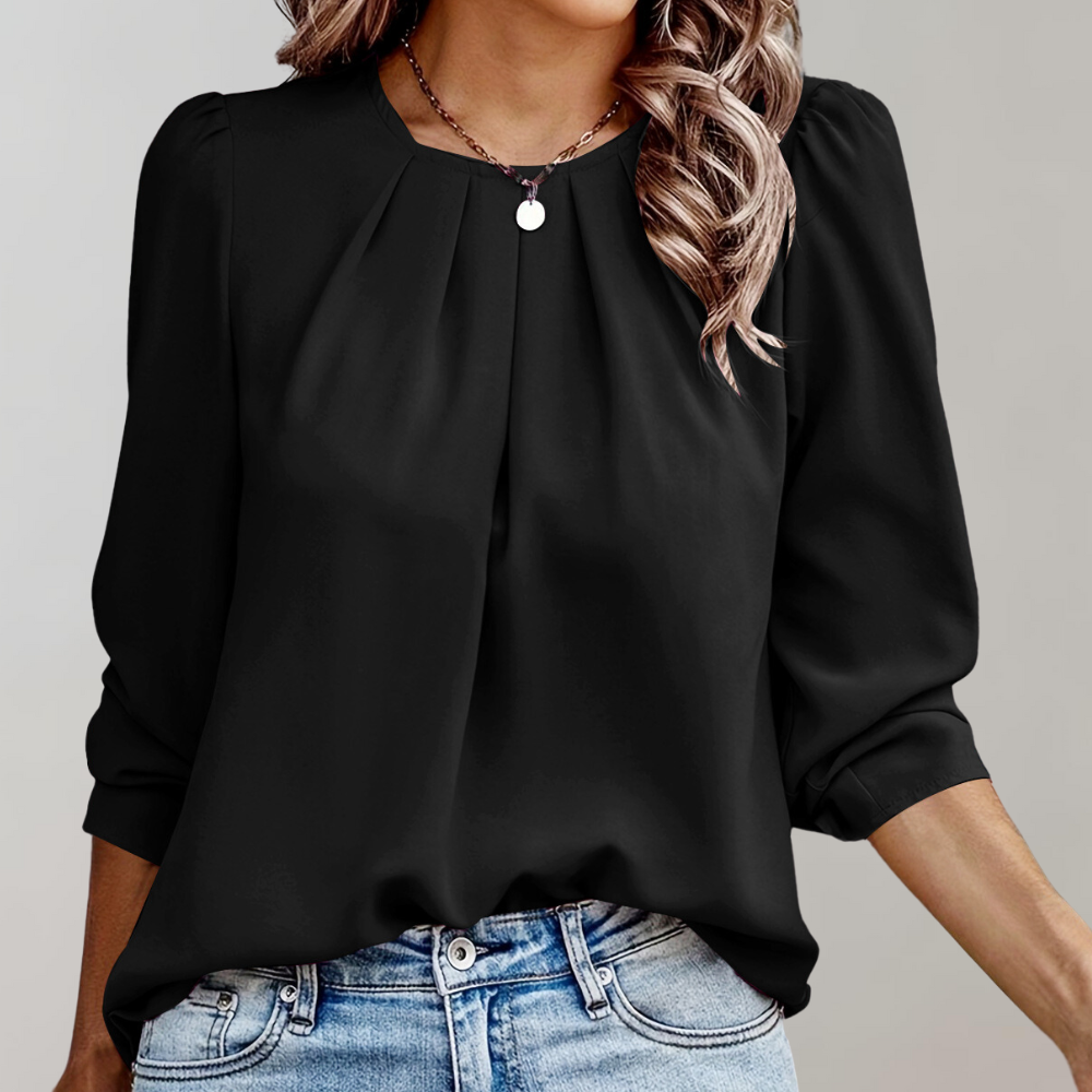Quendolien Blouse | Women's Spring Puff Sleeve Blouse