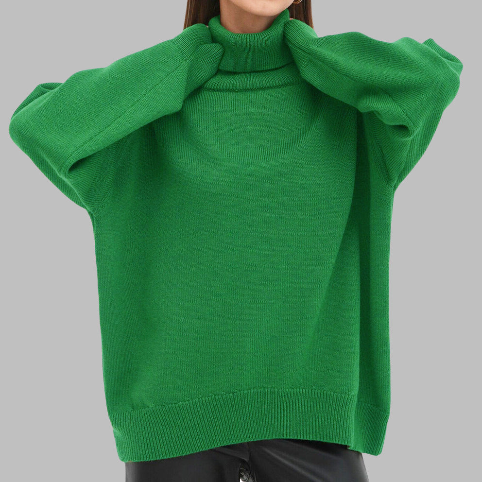 Quinette Sweater | Women's Winter Oversized Turtleneck Sweater