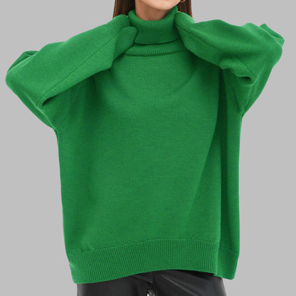 Quinette Sweater | Women's Winter Oversized Turtleneck Sweater