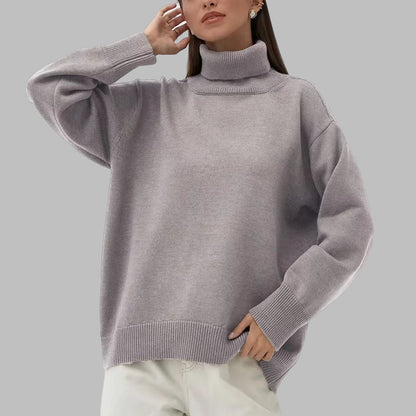 Quinette Sweater | Women's Winter Oversized Turtleneck Sweater