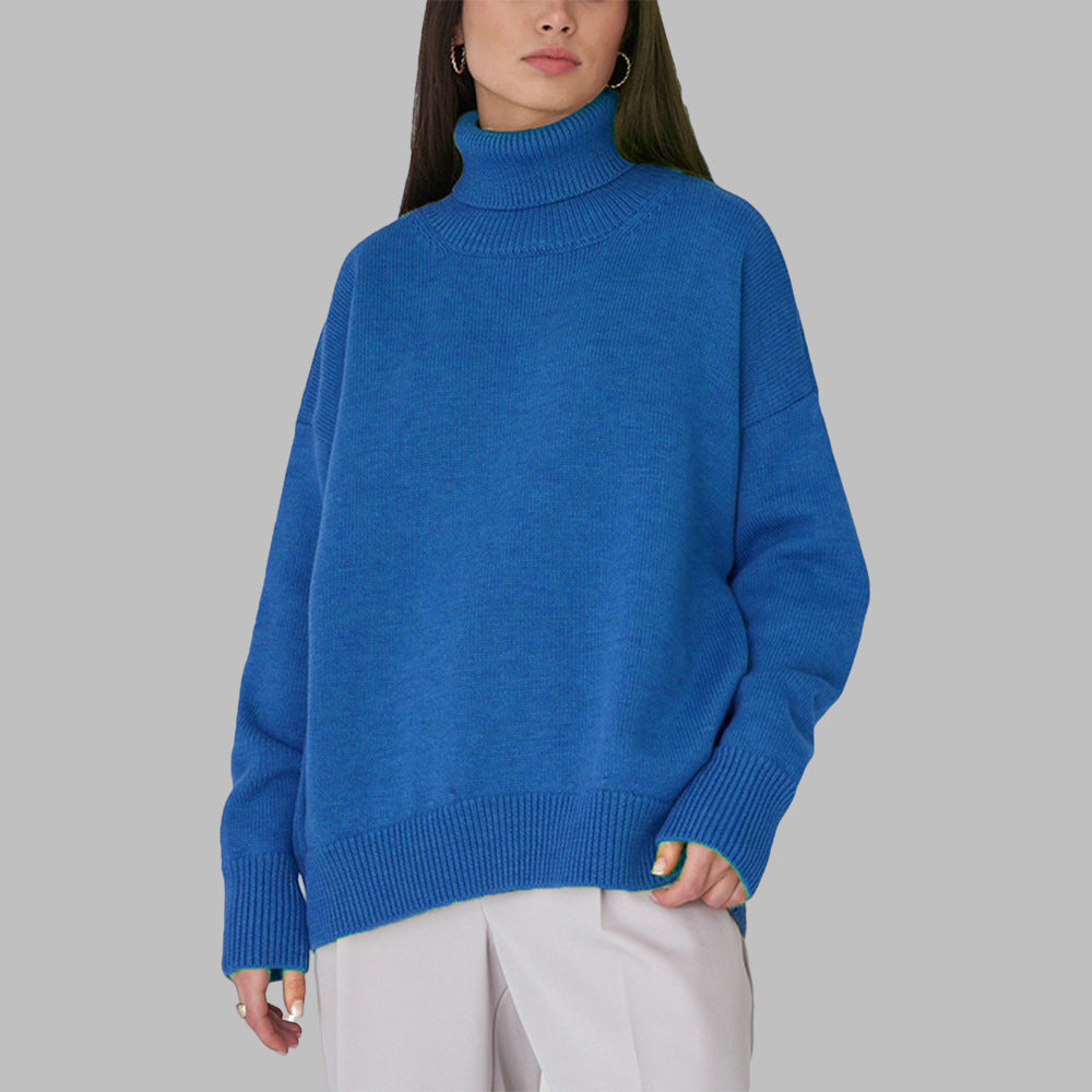 Quinette Sweater | Women's Winter Oversized Turtleneck Sweater