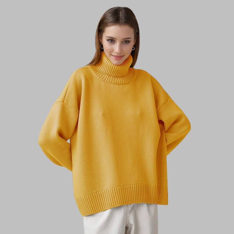 Quinette Sweater | Women's Winter Oversized Turtleneck Sweater