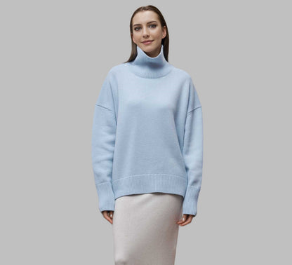 Quinette Sweater | Women's Winter Oversized Turtleneck Sweater