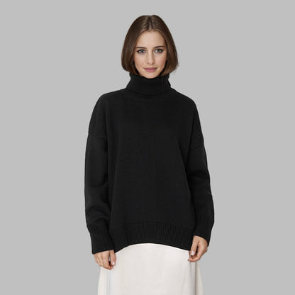 Quinette Sweater | Women's Winter Oversized Turtleneck Sweater